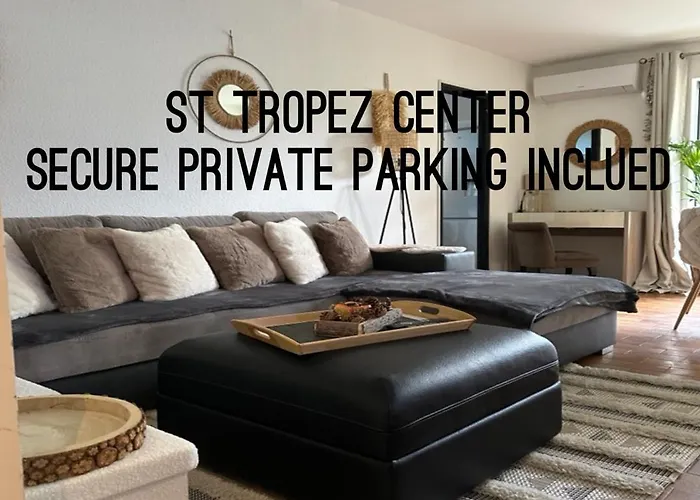 Saint Tropez Centre Parking Et Jardin Prive Inclus