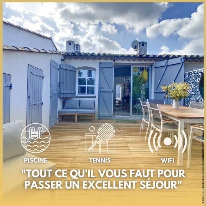 Holiday home La Boheme-close To St-tropez Swimming Pool -tennis Saint-Tropez
