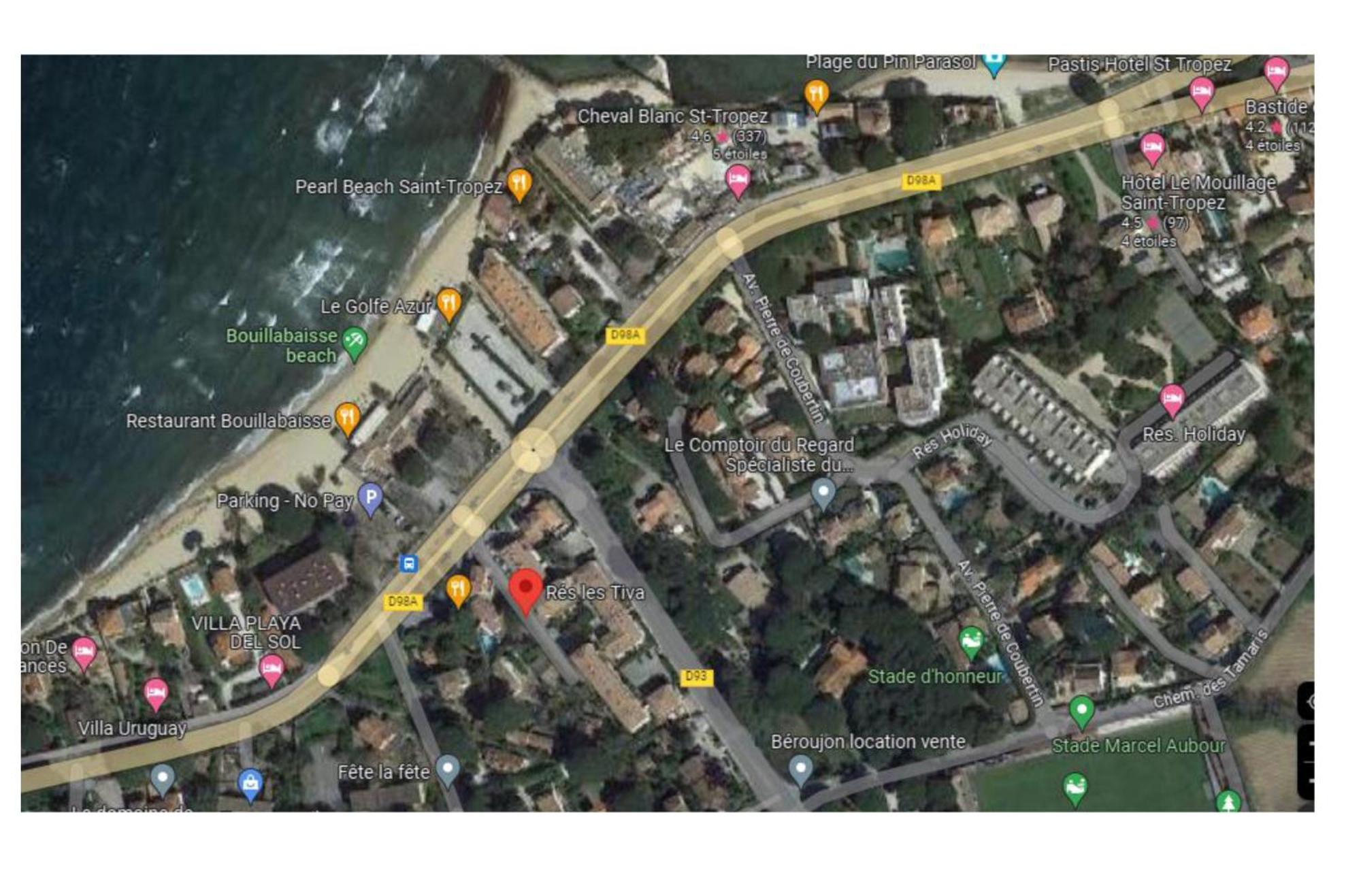 Superbe Avec Terrasse Jardin Et Parking Prive Saint-Tropez