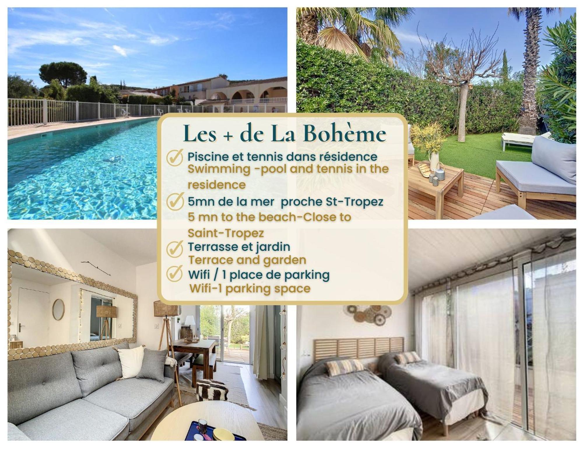 Holiday home La Boheme-close To St-tropez Swimming Pool -tennis Saint-Tropez