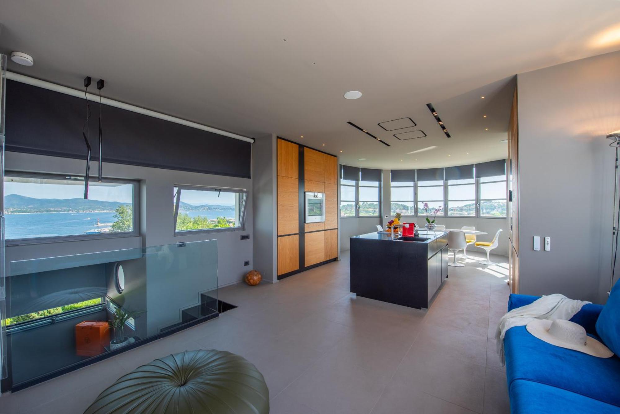 La Rotonda - Incredible Mediterraneen And St Tropez View 360! Centre 5 Mns *