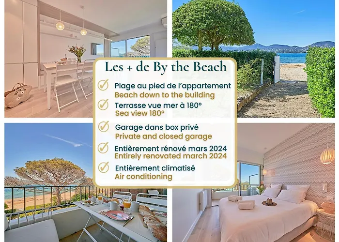 By The Beach - Beautiful Apartment 2 Bedrooms - Saint-Tropez - Sea View - Garage