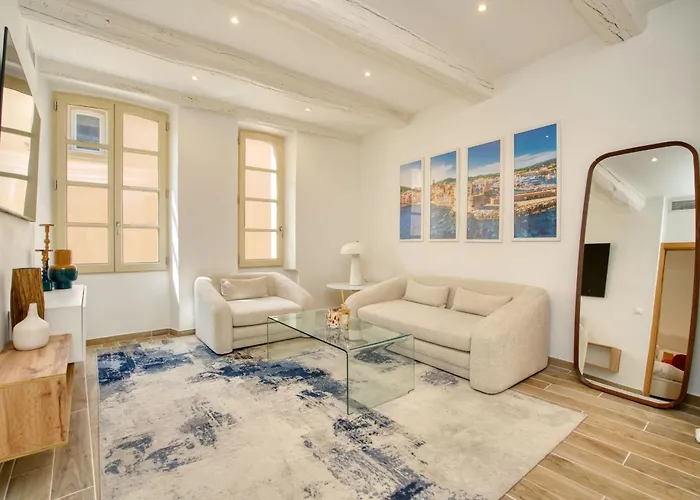 Elegant Apartment-Ac-1Br-2P- Center Saint-Tropez