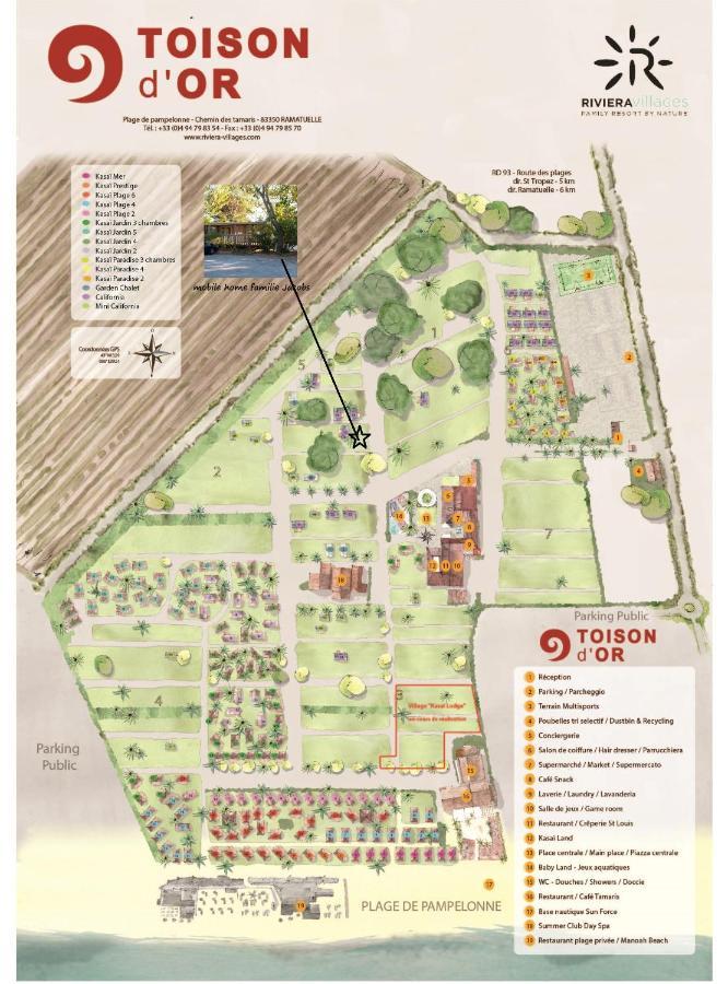 Campsite Mobilhome Pampelonne Jacobs