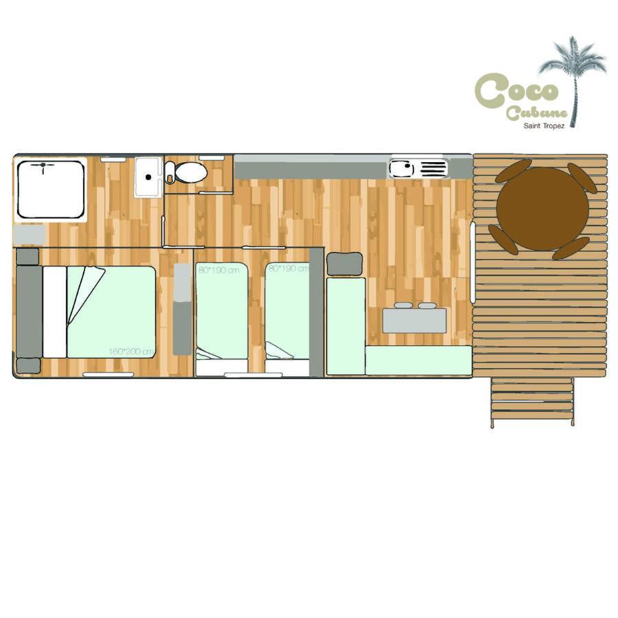 Campsite Kon Tiki Coco Cabane