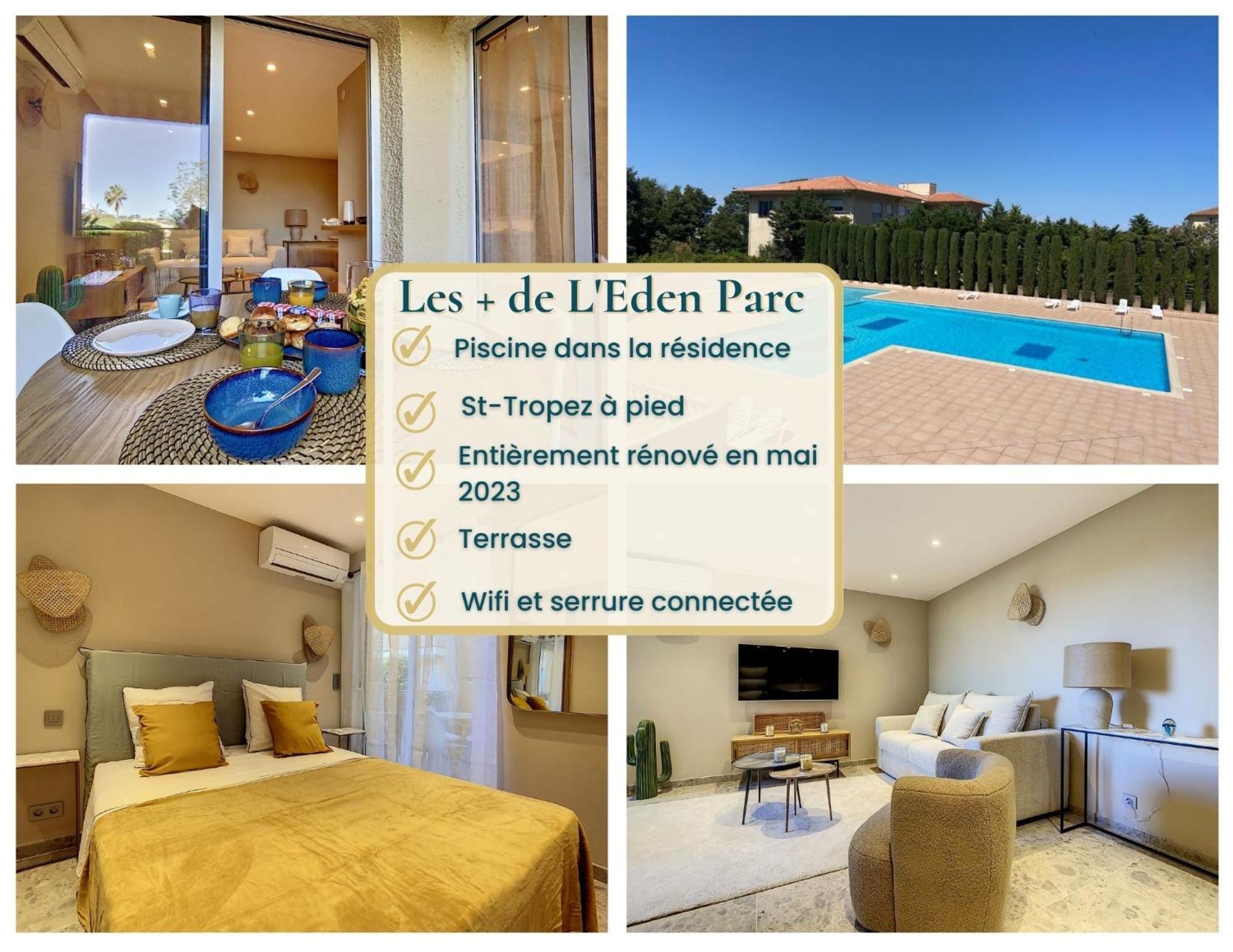 Eden Parc-apartment 5*-swimming-pool-saint-tropez Saint-Tropez