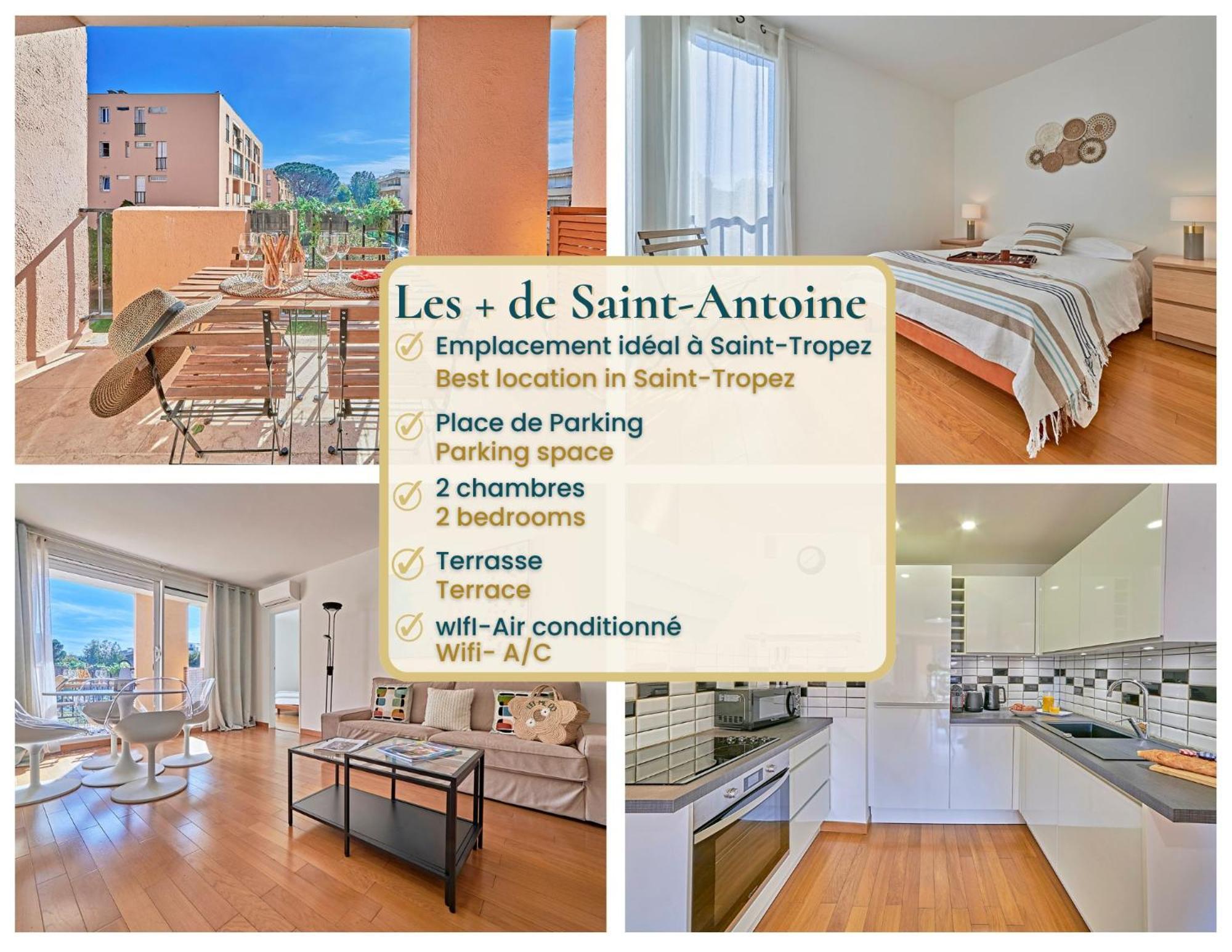 Antoine-city Center St-tropez-terraceparking * Saint-Tropez