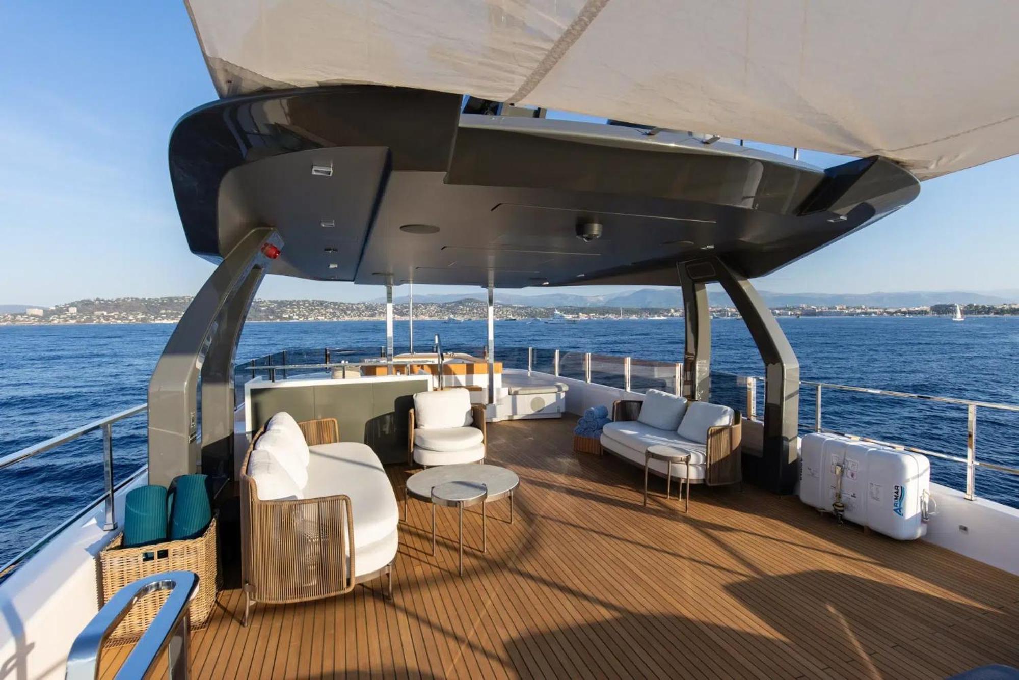 Luxury Yacht Moretti In Tropez Botel