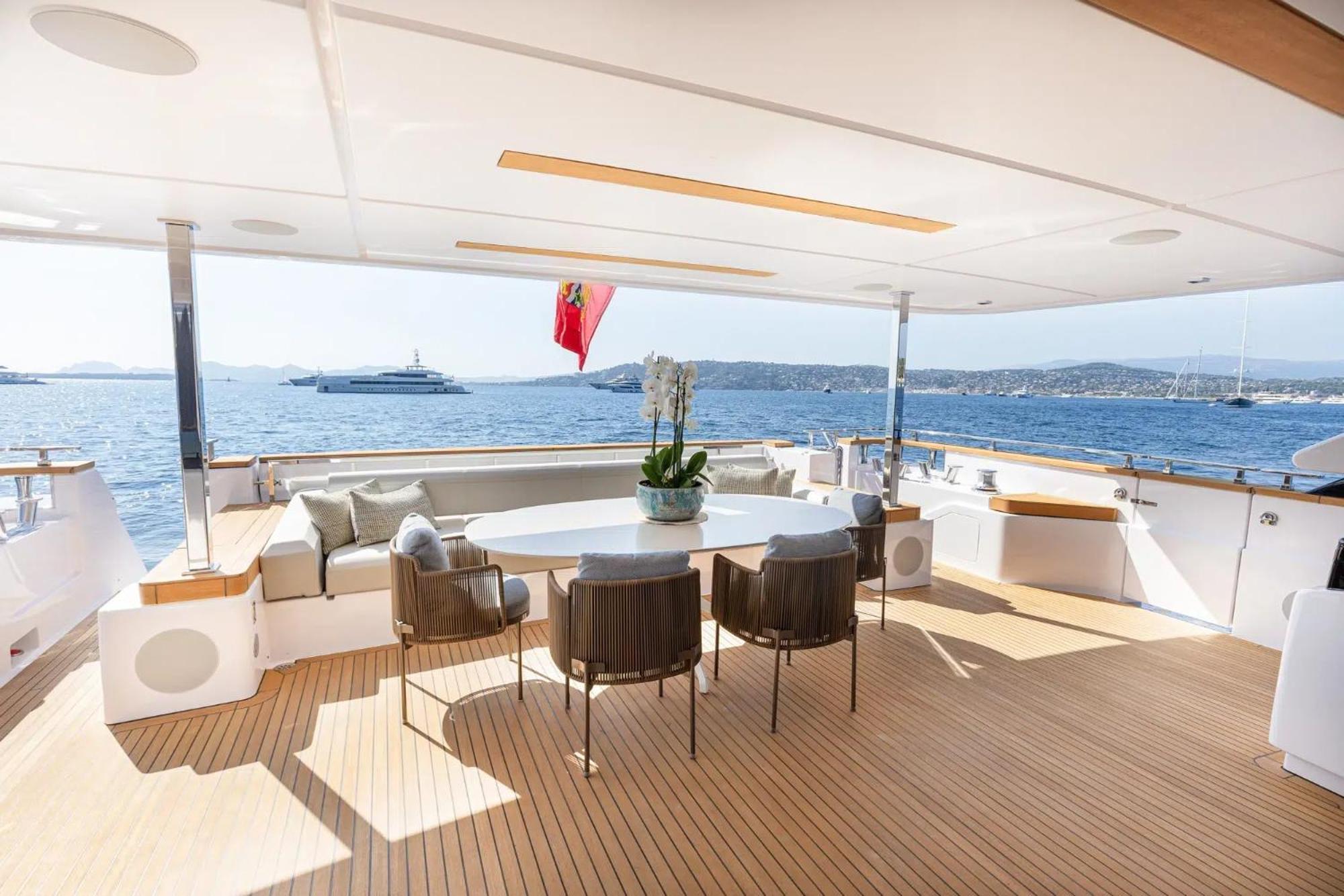 Luxury Yacht Moretti In Tropez Botel Saint-Tropez