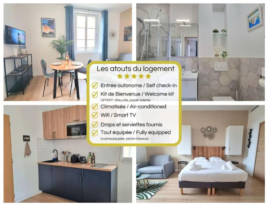 Apartment Chic - Climatise - 2 Pas Du Port - Place Aux Herbes *