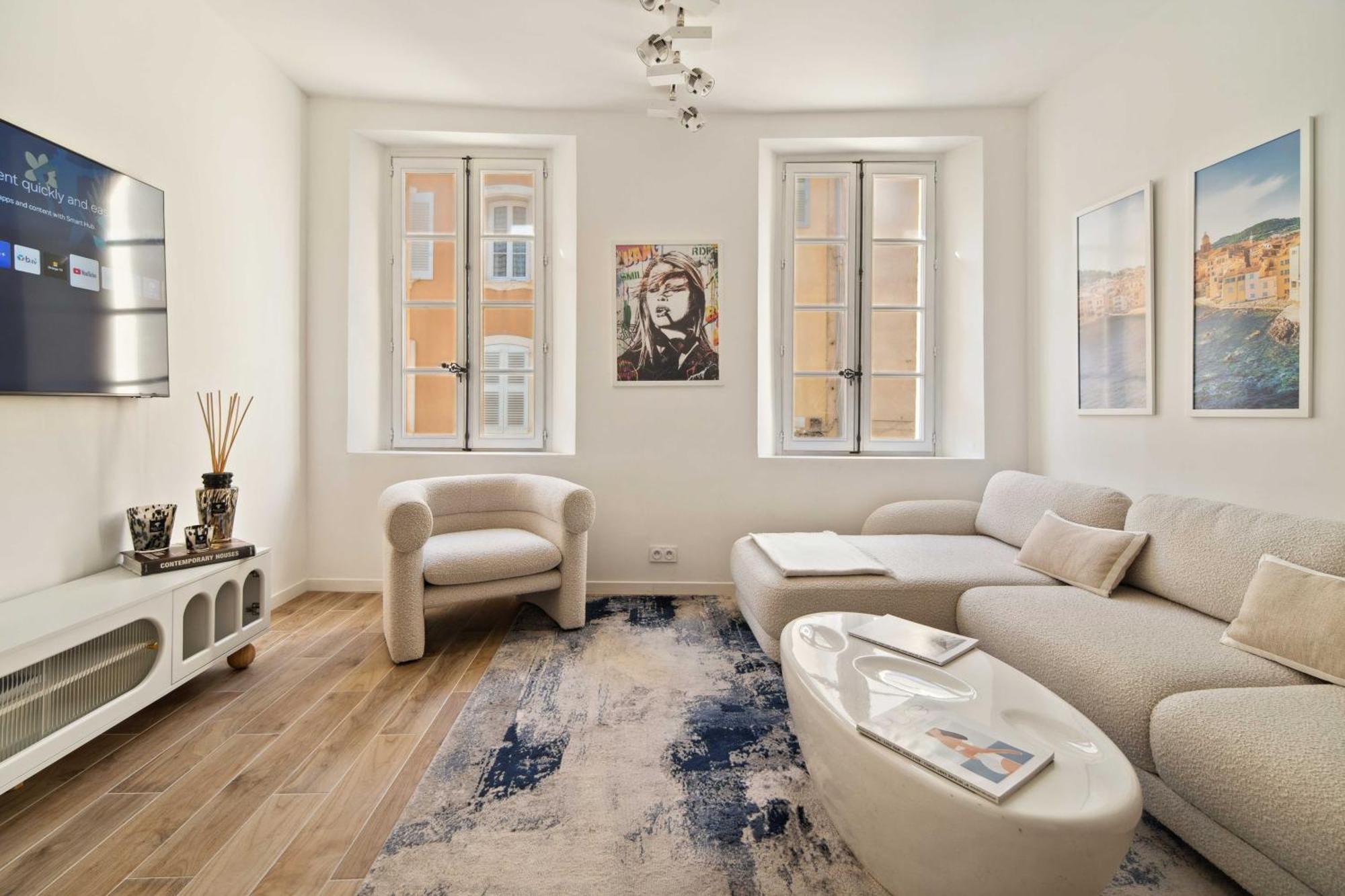 Charming Appt- Ac- 1br 2p - Centre St Tropez *