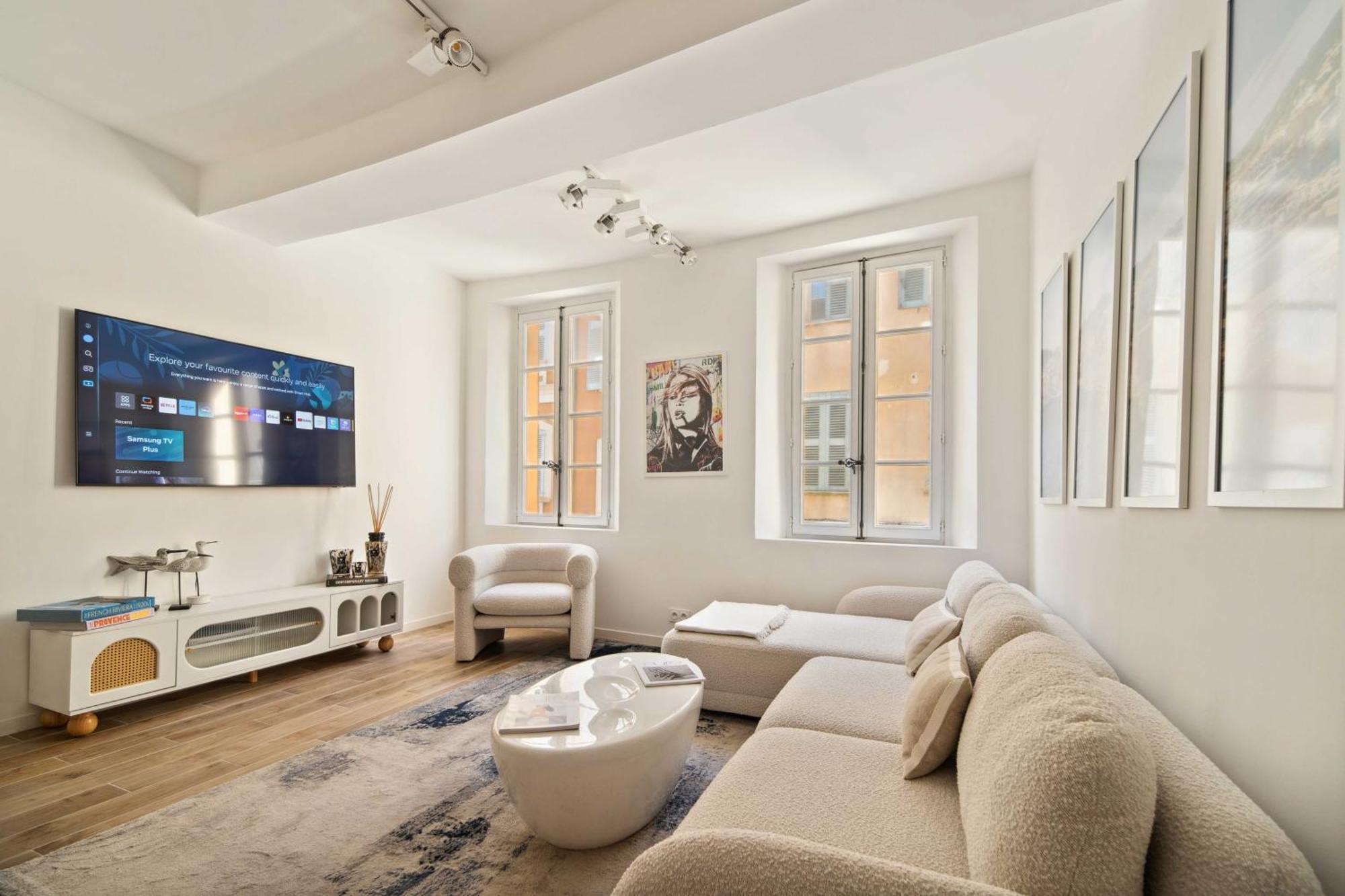 Apartment Charming Appt- Ac- 1br 2p - Centre St Tropez *