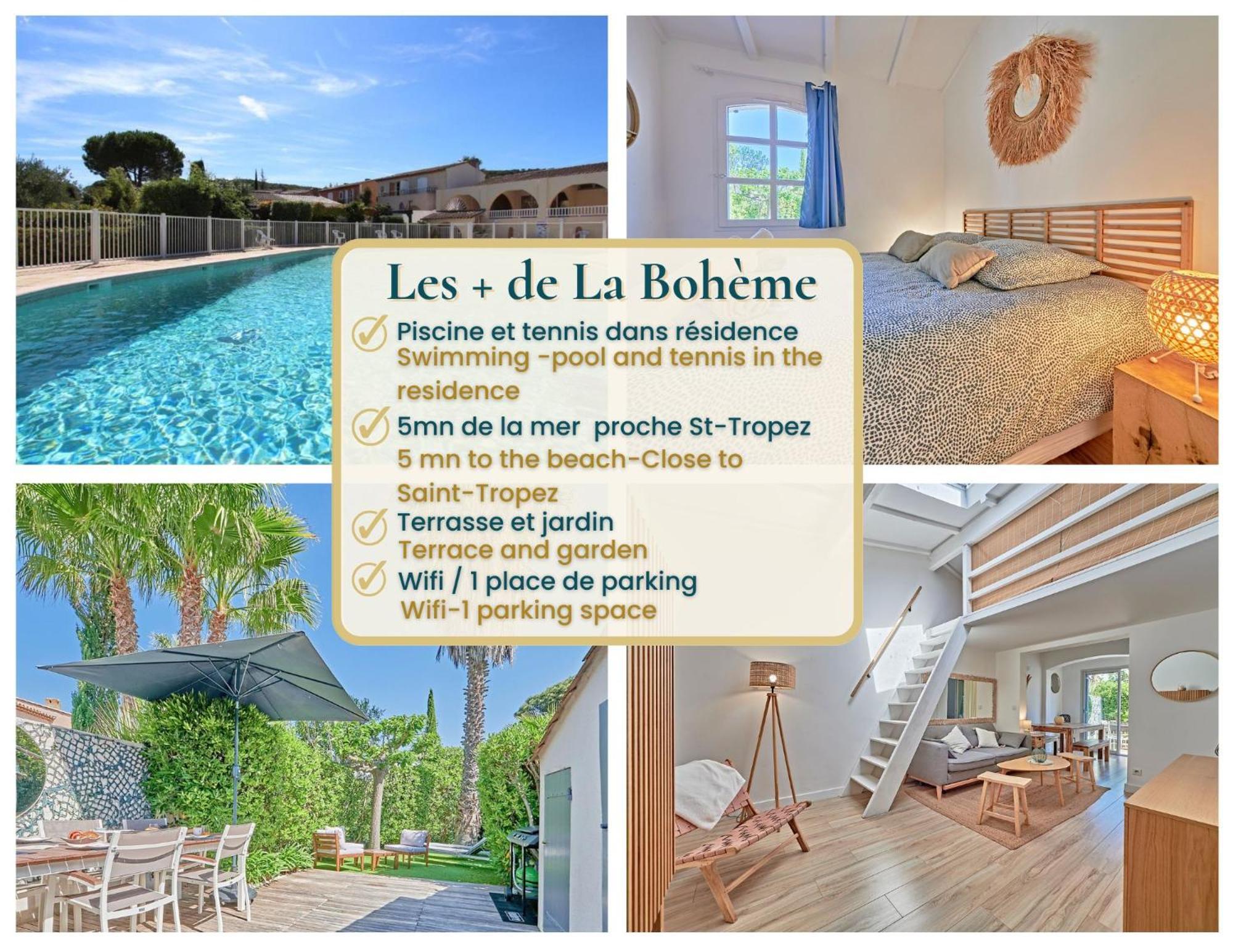 Casa de férias La Boheme-close To St-tropez Swimming Pool -tennis